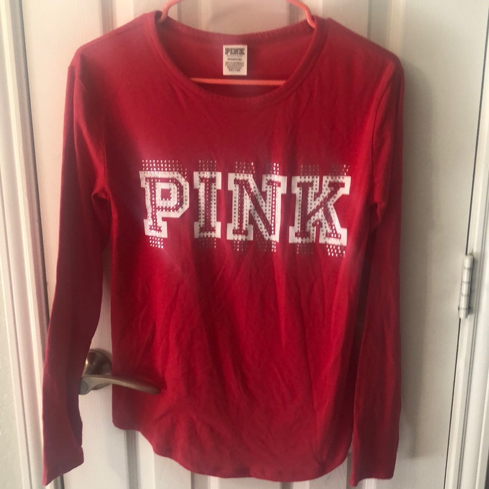 Pink long sleeve tshirt